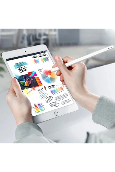 Akman Ally Apple Pencil İçin 8 Karışık Renk Sessiz Silikon Uç-(1903) - ACL6201896-3760 - Resim 3