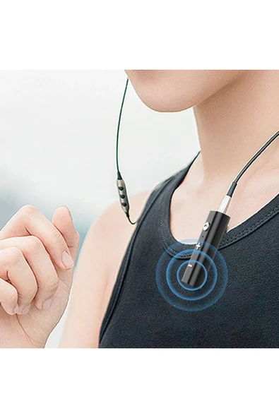 Akman ALLY Yaka Askılı Wireless Kablosuz Aux Bluetooth Adaptör-(1903) - ACL6206145-8797 - Resim 5