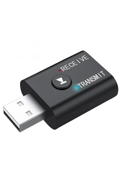 SENSON ALLY 2in1 Bluetooth 5.0 Mini USB Adaptör+Fm Transmitter-(1903) - SNSMR1120-9748 - 1