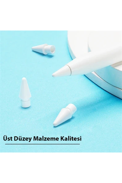 Akman Dux Ducis Apple Pencil İçin Yedek Uç 2 Adet-(1903) - ACL6209808-2622 - Resim 3