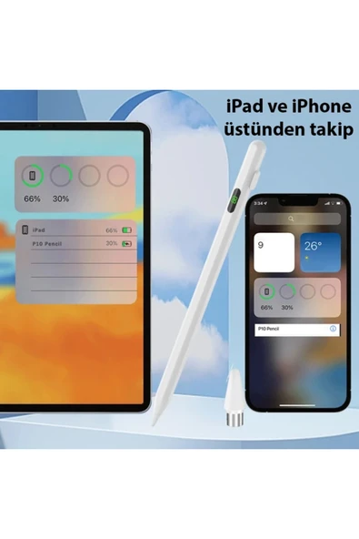 Akman ALLY K-2268 Dijital Göstergeli Universal Kapasitif Stylus iPad Tablet Dokunmati - ACL6204586-2961 - Resim 5