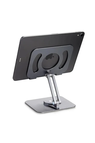 Draco Ally L08 360 Derece Dönebilen Masaüstü Metal Tablet Standı-(5775) - DRCO9637-8882 - Resim 3