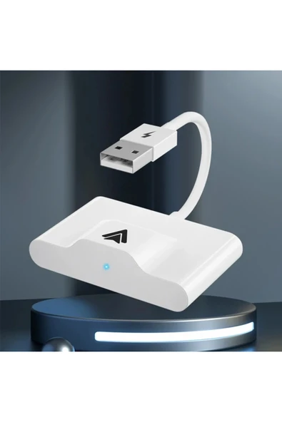 CepteToptan Ally Usb+Type-C Android Kablosuz Carplay Adaptör Çevirici - Youtube Netflix Ti - CPT4722004-2372 - Resim 3