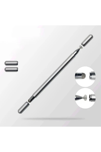 Akman ALLY Universal Stylus kapasif Tablet Telefon Dokunmatik Kalem-(1903) - ACL6209005-8399 - Resim 2