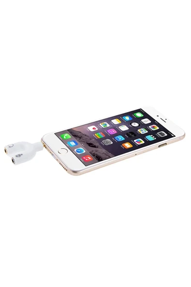 Akman ALLY 3.5 mm Kulaklık Mikrofon Çoklayıcı 3.5 mm Splitter Dönüştürücü-(1 - ACL6203800-1533 - Resim 3