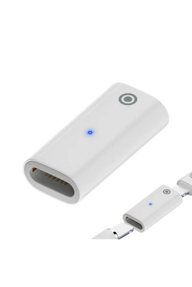 Akman Ally Dişi Lightning to Lightning Dönüştürücü Apple Pencil Kalem Şarj Ada - ACL6206455-3395 ürün görseli 1