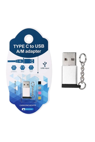 Akman Ally USB 3.0 Erkek to USB 3.1 Type-C Dişi Dönüştürücü Başlık Adaptör-( - ACL6204976-3383 - Resim 2