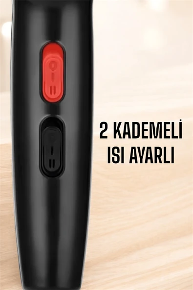 Soğuk ve Sıcak Üfleme Özellikli AC Motorlu Saç Kurutma Makinesi - Resim 3