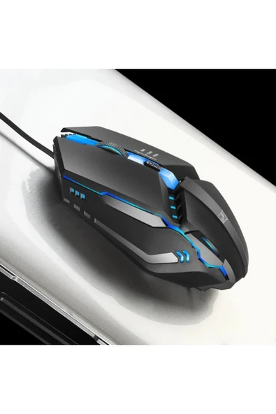 Akman ALLY K3 Işıklı Kablolu Oyuncu- Gaming Mouse-(1903) - ACL6208537-3158 - Resim 2