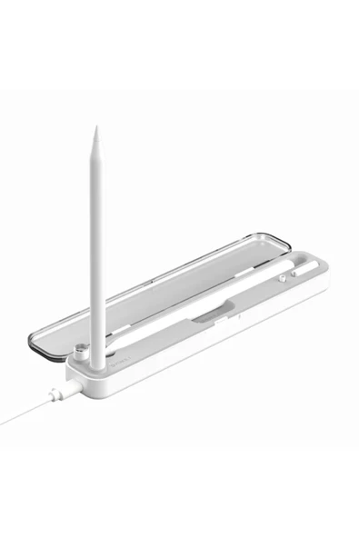 Akman ALLY Apple Pencil İçin Taşınabilir Şarjlı Kalem Kutusu-(1903) - ACL6204734-1763 - Resim 2