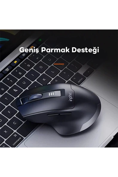 CepteToptan İNPHİC M9 Kablosuz Fare Ergonomik Şarj Edilebilir Sessiz Kullanım 2.4G 500 mAh U - mle9625-3710 - 2
