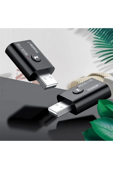 SENSON ALLY 2in1 Bluetooth 5.0 Mini USB Adaptör+Fm Transmitter-(1903) - SNSMR1120-9748 - 2