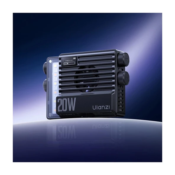 Ulanzi LE20 20W Pocket Rgb Video LED Işık - 5