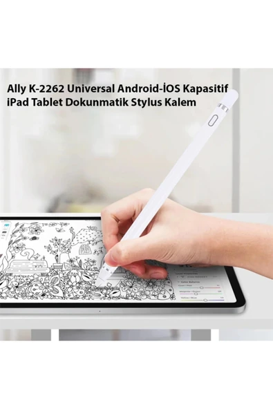 Akman Ally K-2262 Universal Android-İOS Kapasitif iPad Tablet Dokunmatik Stylus Kalem - ACL6206588-6726 - 2