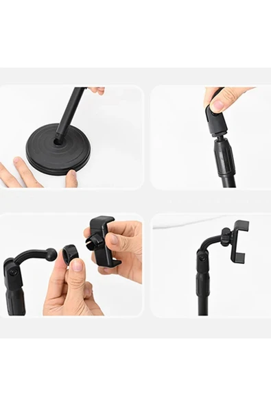 Akman ALLY Portatif 360 ° Masaüstü Tablet Standı Tutucu-(1903) - ACL6206178-1549 - Resim 4