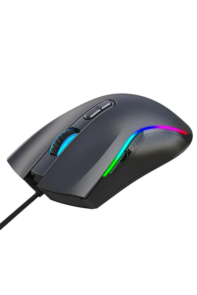 Akman HXSJ A869 7200DPI Ayarlanabilir RGB Işık Gaming Oyuncu Mouse-(1903) - ACL6205626-5324 ürün görseli