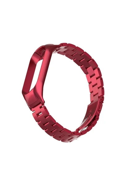 Akman Xiaomi Mi Band 5 Stainless Steel 3 Bakla Çelik Kayış Kordon-(1903) - ACL6208658-1616 - 6