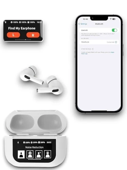 EKRANLI AİRPODS PRO - Resim 4