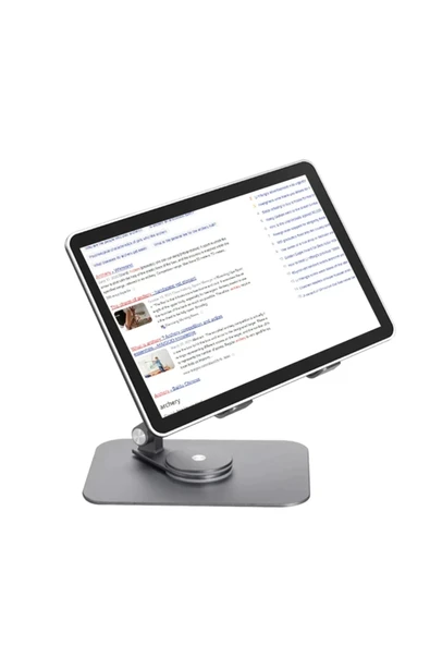 Draco Ally L08 360 Derece Dönebilen Masaüstü Metal Tablet Standı-(5775) - DRCO9637-8882 - Resim 6