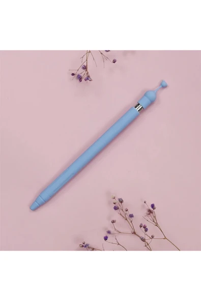Akman Ally Apple Pencil 1 İçin Silikon Kılıf Koruyucu-(1903) - ACL6202251-9799 - Resim 3