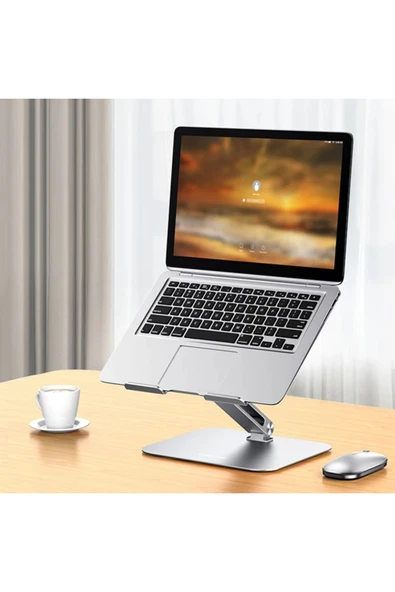 Akman ALLY MC LS677 Premium Ayarlanabilir ve Katlanabilir Alüminyum Laptop-Bilgisayar - ACL6201304-7895 - Resim 4