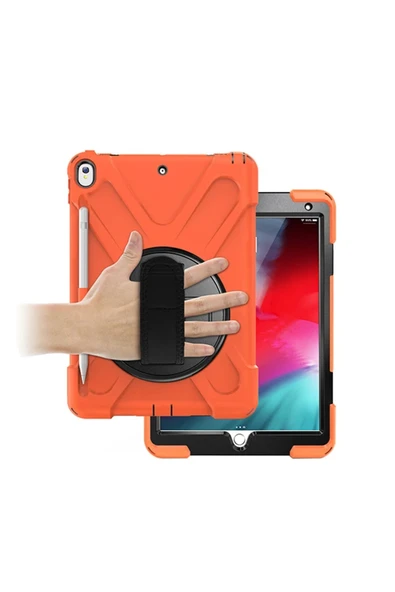 Akman İPad Pro 10.5 Air10.5 2019 Kalem Yerli Standlı Zırh Kılıf Shockproof case-( - ACL6206142-6374 ürün görseli