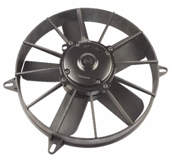 Unıversal Truck Aksıyel Fan Motoru 24v 12 Komple Yassı Genis Emici Aksıyel Fan 5 Kanat 305mm 2700 M3 / H 74316007 - Kormas 5 702 312 240 004 ürün görseli