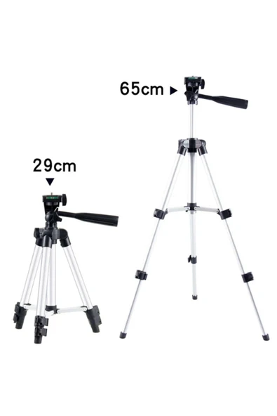 Akman Ally 65cm Alüminyum Cep Telefonu+kamera Tripod Stand-(1903) - ACL6208712-2611 - 2