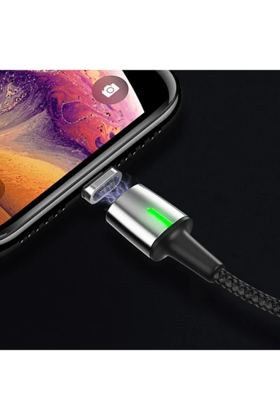 Akman Zinc Magnetic Usb Kablo Şarj Android Mikro Başlık 2Metre 1.5A-(1903) - ACL6209777-4846 - 5