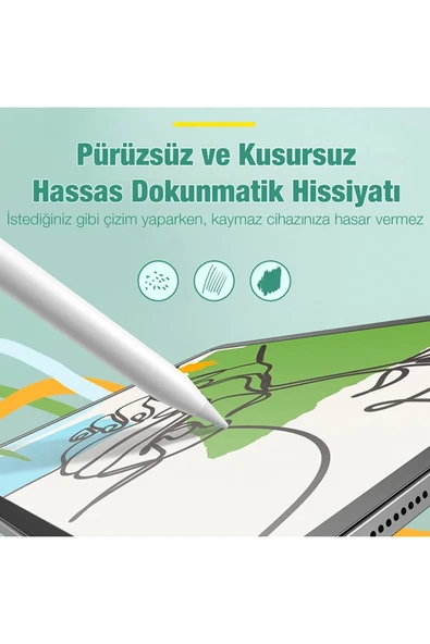 Akman iPad Mini 8.3inç (2021) Manyetik Kenarlı Mıknatıslı Ekran Koruyucu-(1903) - ACL6208702-3838 - 5