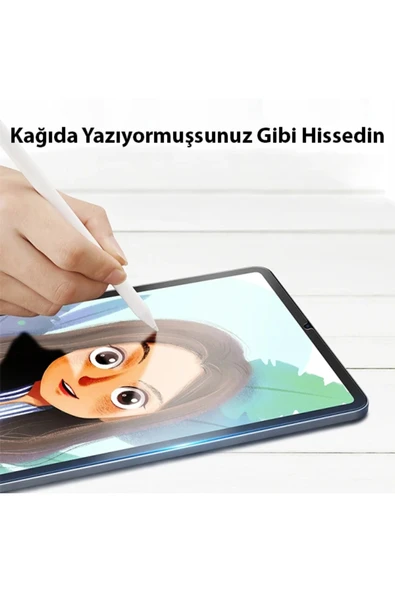 Akman ALLY iPad Mini 6 (2021) ve Mini 7 (2024) Paper Like Film Darbe Emici Pet Ekran K - ACL6203795-9346 - 3