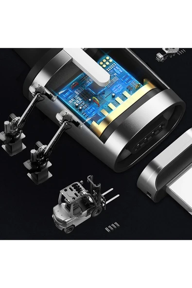 Akman Zinc Magnetic Usb Kablo Şarj Android Mikro Başlık 2Metre 1.5A-(1903) - ACL6209777-4846 - 6