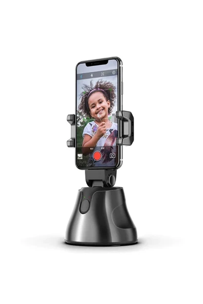 Akman Apai Genie 360° Akıllı Selfie Sosyal Medya Video Takip Asistanı Tripod-(1903 - ACL6204492-1470 - Resim 2