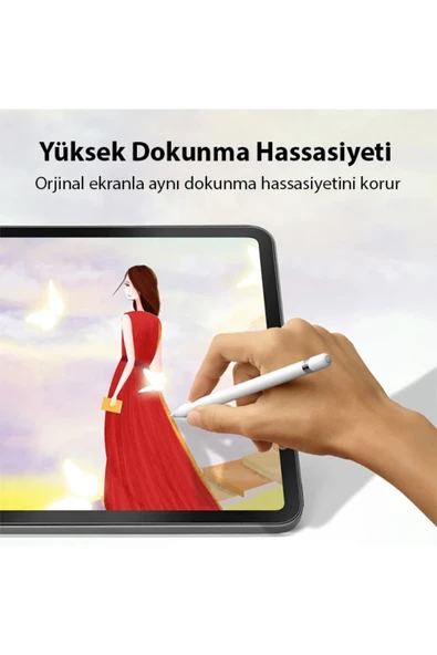 Akman ALLY iPad Mini 6 (2021) ve Mini 7 (2024) Paper Like Film Darbe Emici Pet Ekran K - ACL6203795-9346 - 4