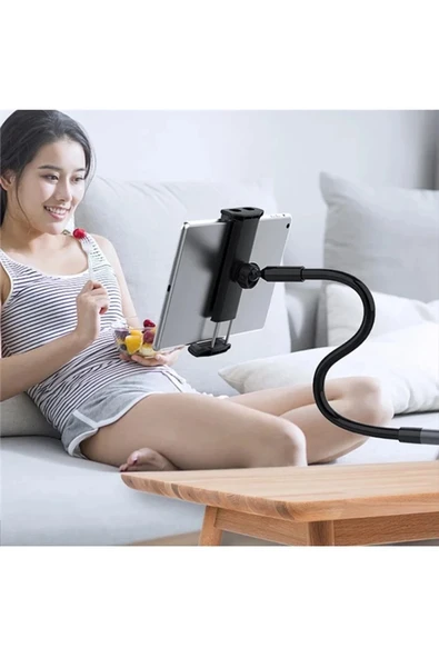 Akman Ally Ayarlanabilir 360 Derece Masa Üstü Tablet Telefon Tutucu-(1903) - ACL6204189-9039 - Resim 4