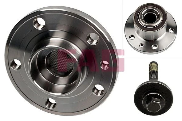 ON TEKER PORYASI VOLVO S60 II T3 / T4 10> S80 II XC70 II 07> V60 V70 III XC60 10> 5 BIJON ABSLI - FAG 713660460 - 1