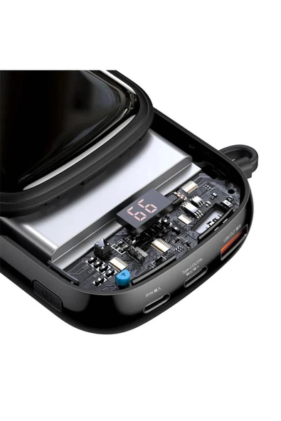 Akman Qpow Pro Dijital Göstergeli 10000mAh 22.5W Hızlı Şarj Powerbank-(1903) - ACL6203363-6904 - Resim 5