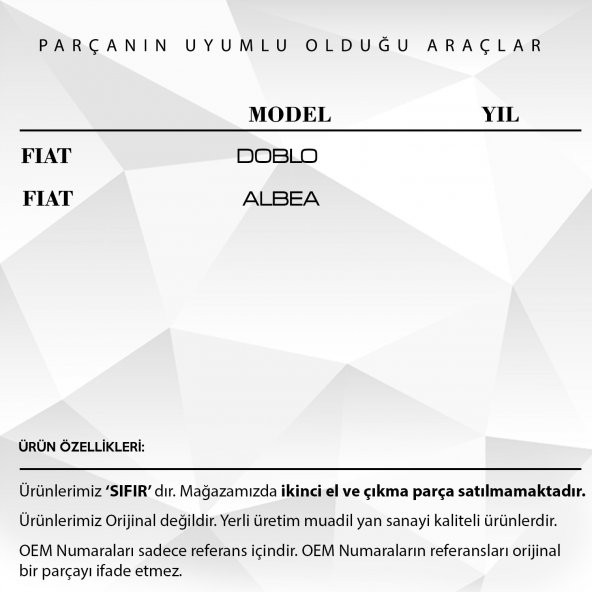 Fiat Doblo, Albea için Genleşme Kavanoz Kapağı - 1.4 BAR - - 2
