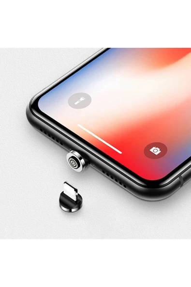 Akman Usams Mıknatıslı Başlık İPhone 14-13-12-11 usb Şarj Kablosu-(1903) - ACL6207806-7355 - Resim 6