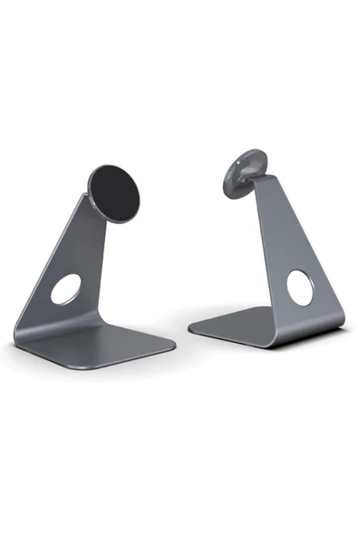 Akman Ally R-Just Alüminyum Manyetik Masaüstü Tablet Telefon Standı-(1903) - ACL6206183-2262 - Resim 2