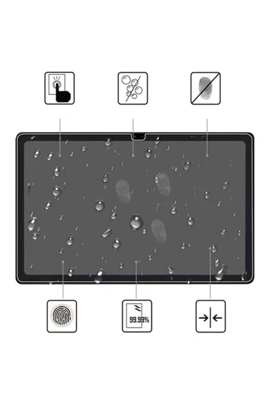 Akman SM Galaxy Tab A7 10.4 (2020) T500/T505 Tempered Cam Ekran Koruyucu-(1903) - ACL6208573-3888 - Resim 2
