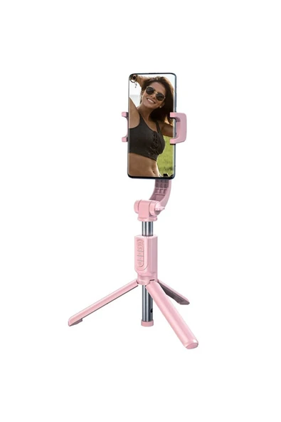 Akman Lovely Bluetooth Selfie-Özçekim Tripod Çubuğu Monopod-(1903) - ACL6201963-8863