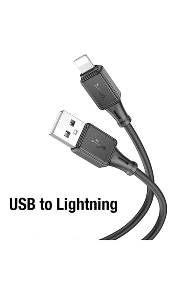 Akman HOCO X101 USB to iPhone Lightning 2.4A Hızlı Şarj ve Data Kablosu-(1903) - ACL6202014-3092 - Resim 2