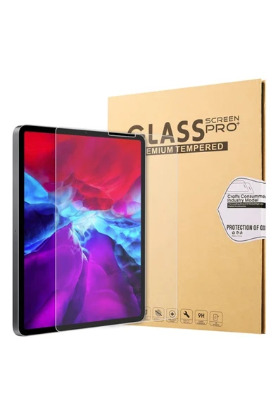 Akman İPad Pro 12.9 2021-2020-2018 Tempered Cam Ekran Koruyucu-(1903) - ACL6206780-9696 ürün görseli 1