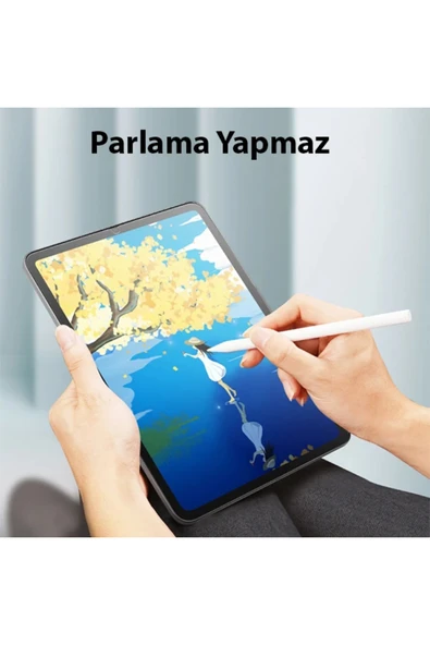 Akman ALLY iPad Mini 6 (2021) ve Mini 7 (2024) Paper Like Film Darbe Emici Pet Ekran K - ACL6203795-9346 - 5