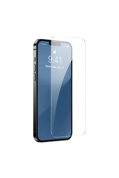 İsmiyle Al ALLY iPhone 13 Mini 5.4inç Uyumlu Tempered Kırılmaz Cam Ekran Koruyucu-(1903) - UST1517-1500 - 5