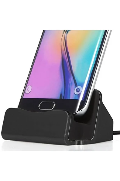 SENSON Android Micro Usb Şarj 2in1 Standlı Usb Dock-(1903) - SNSMR6740-6841 ürün görseli 1