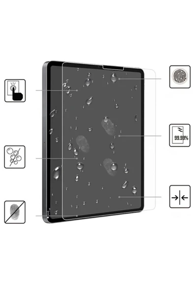 Akman İPad Pro 12.9 2021-2020-2018 Tempered Cam Ekran Koruyucu-(1903) - ACL6206780-9696 - Resim 2