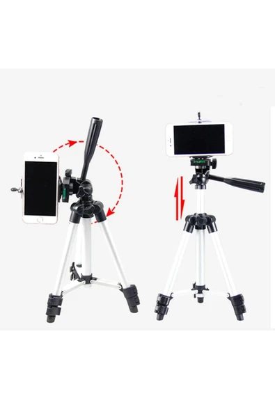 Akman Ally 65cm Alüminyum Cep Telefonu+kamera Tripod Stand-(1903) - ACL6208712-2611 - 4
