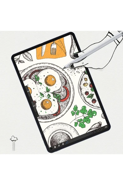 Akman ALLY MatePad Pro 10.4 Paper Like Film Darbe Emici Pet Ekran Koruyucu-(1903) - ACL6206915-8598 ürün görseli 1